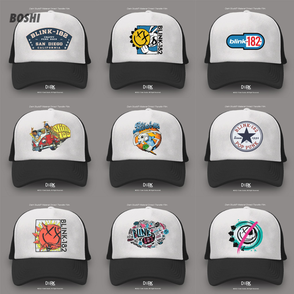 Topi BAND Jaring Distro BLINK 182