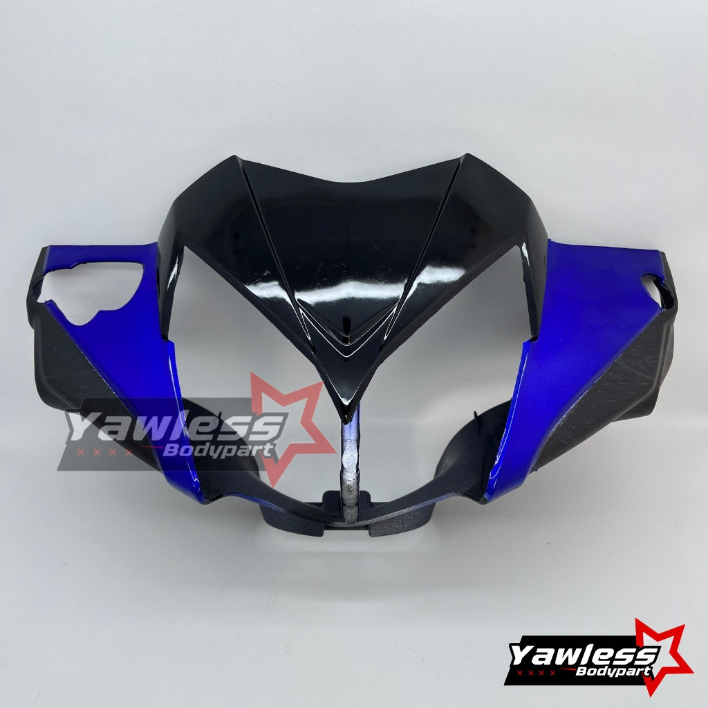 batok depan supra x 125 batman warna Biru / batok lampu supra x 125