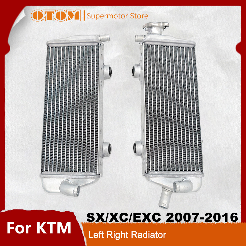 Pendingin Mesin Radiator Aluminium OTOM untuk Motor KTM SX XC EXC HUSQVARNA TC TE 125 150 250 300 20