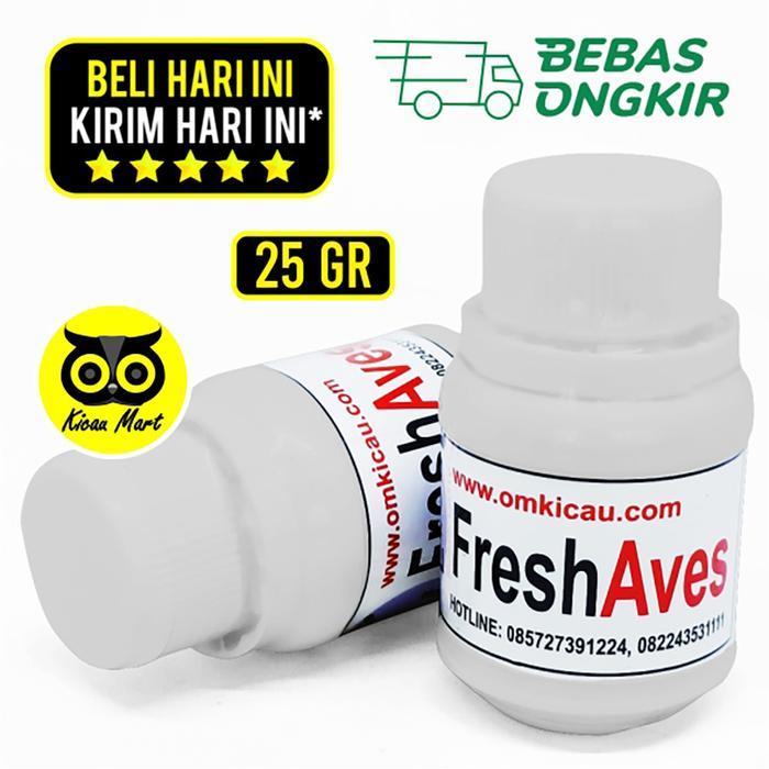 OBAT DESINFEKTAN SANGKAR BURUNG FRESH AVES OM KICAU BASMI KUTU JAMUR