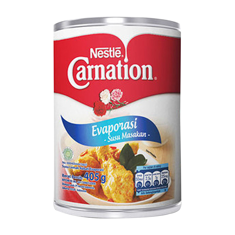 CARNATION EVAPORASI KRIMER SKM TIN 405GR