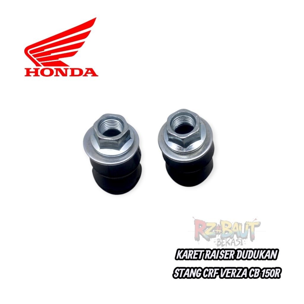 Abah KARET DUDUKAN STANG CB150R_KARET BANTALAN STANG CB150 CRF 150L VERZA MEGAPRO TIGER KUALITAS ORI
