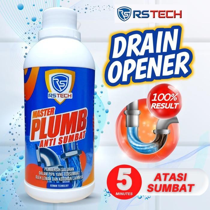 Drain Opener Cairan Anti Sumbat Saluran WC Wastafel Penghancur Kotoran