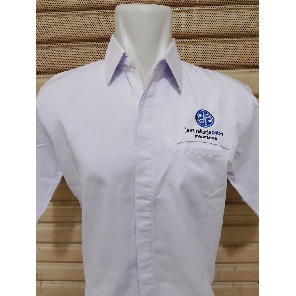 Kemeja Jasa Raharja Terbaru Seragam Jasa Raharja Putih Pendek
