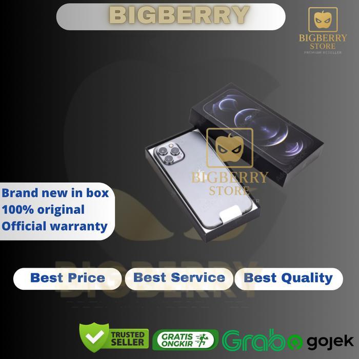 iPhone 12 Pro / 12 Pro Max 128GB 256GB 512GB Bekas Mulus Fullset Ori - 12 Pro Notif, 256gb DUAL