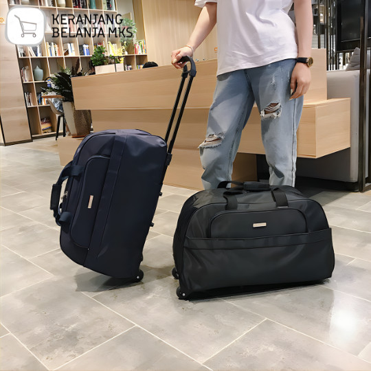 Tas Koper Duffle Travel Bag with Trolley Size L