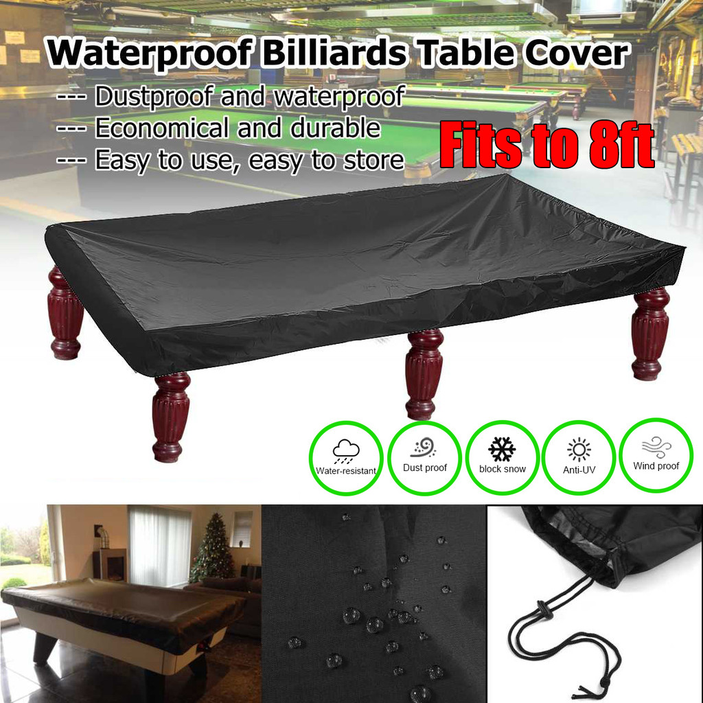 245*140*20CM PVC Table Billiard Cover feet Billiard tennis Table Cover Rips Resistant Oxford Pool Ta