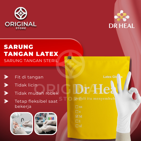 Sarung tangan karet latex powder / hand gloves latex / Sarung Tangan kesehatan /handscoon medis / sa
