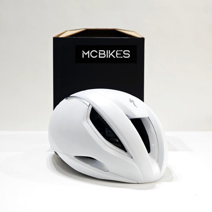 HELM SEPEDA S-WORKS EVADE 3 MIPS HELMET - WHITE - SEPEDA MULYA STORE