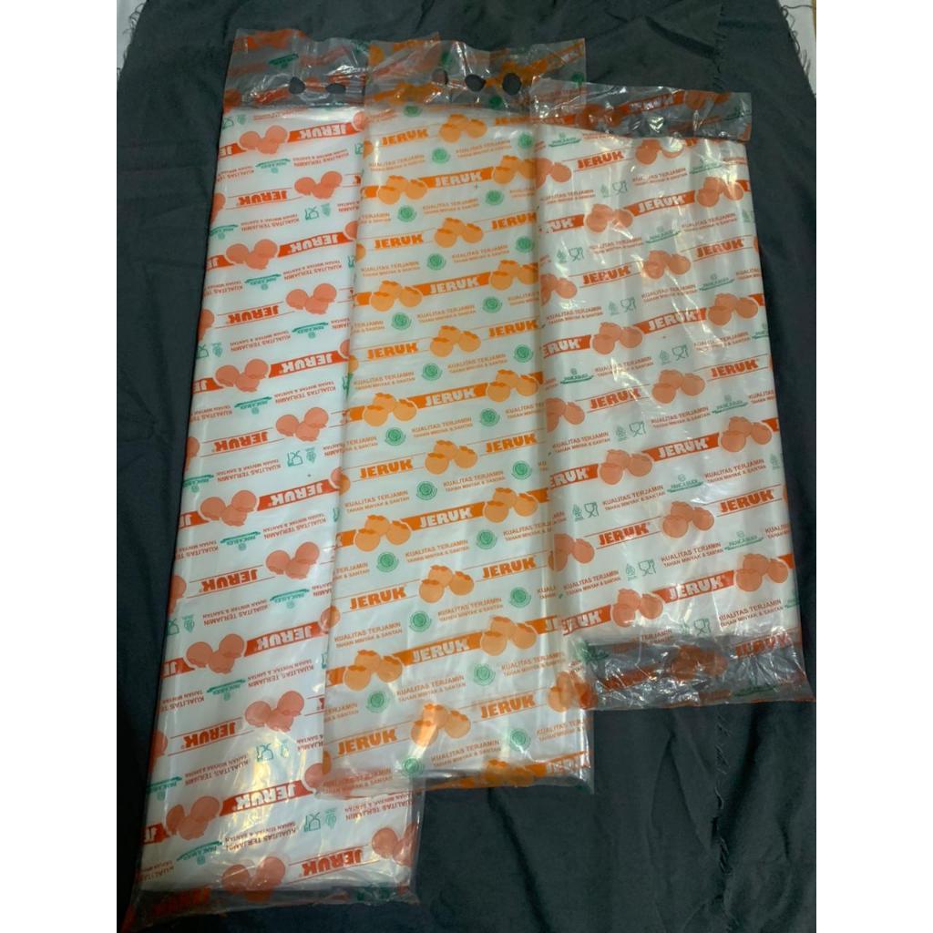 PLASTIK PE JERUK SUPER JUMBO - UKURAN 40 X 60 CM / 50 X 75 CM / 60 X 100 CM
