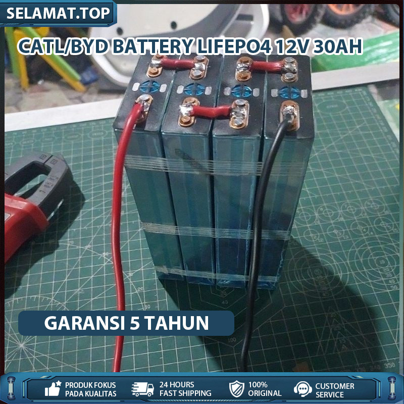 Lifepo4 12 volt 30ah/ batre lifepo4 12v 30ah New 100%