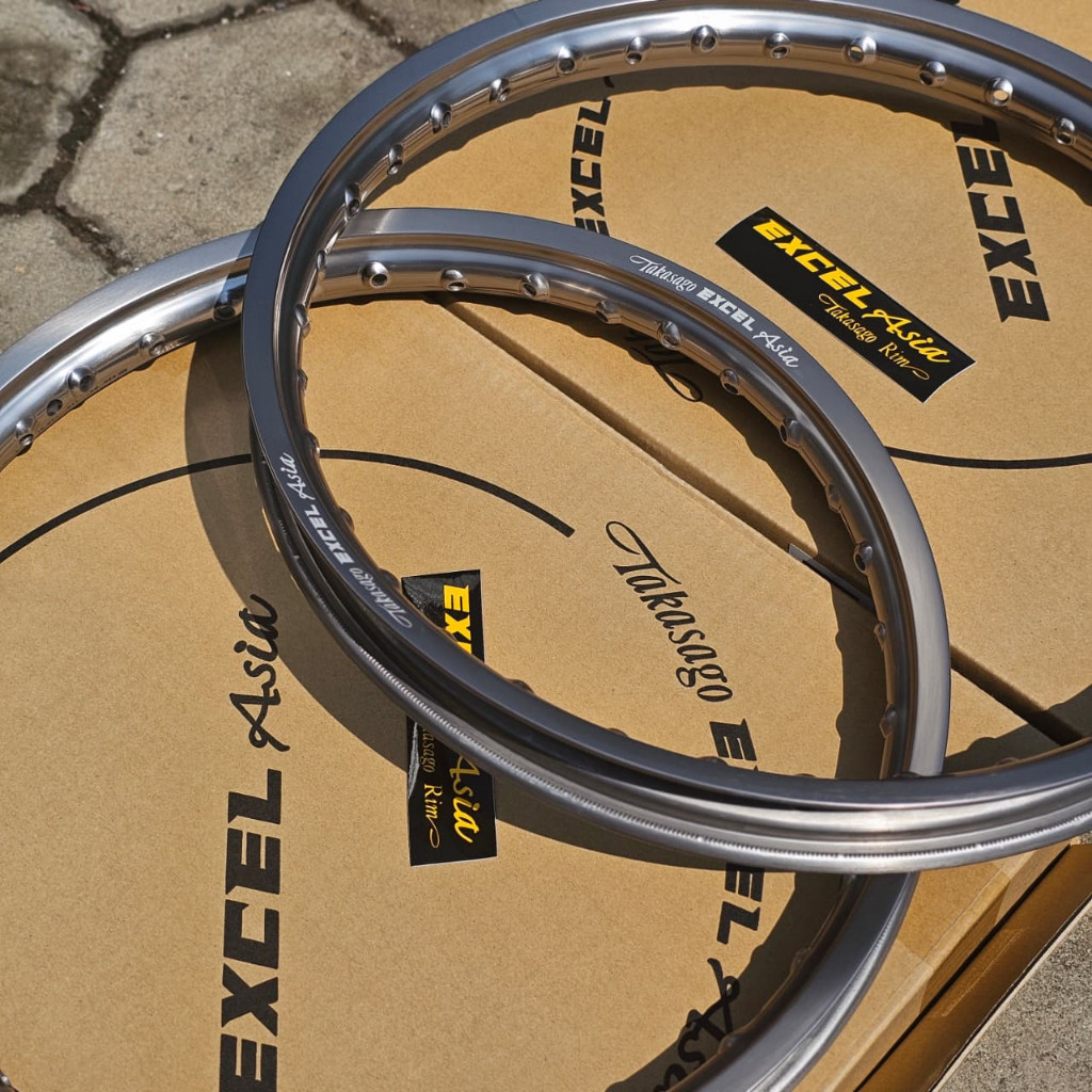 VELG TAKASAGO EXCEL ASIA RING 17 SIZE 140 HOLE 36 TITANIUM VELEG PELG JARI JARI TAKASAGO EXCEL ASIA 