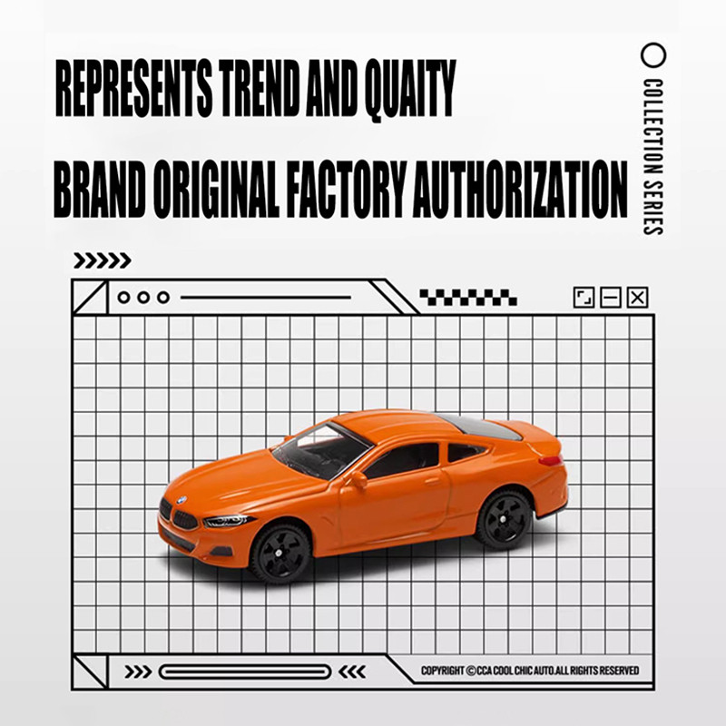 CCA MSZ 1:64 BMW M4/M4 GT3/Z4 M40i/M850i classic car static car model alloy e-casting car model coll