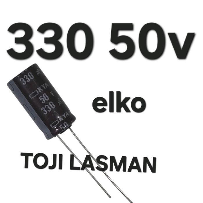 ( 330 uf 50v ) elko elco 330 uf mikro mf 330uf 330mikro 330mf 50 v tv