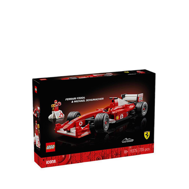 LEGO® Icons Ferrari F2004 & Michael Schumacher - 11375