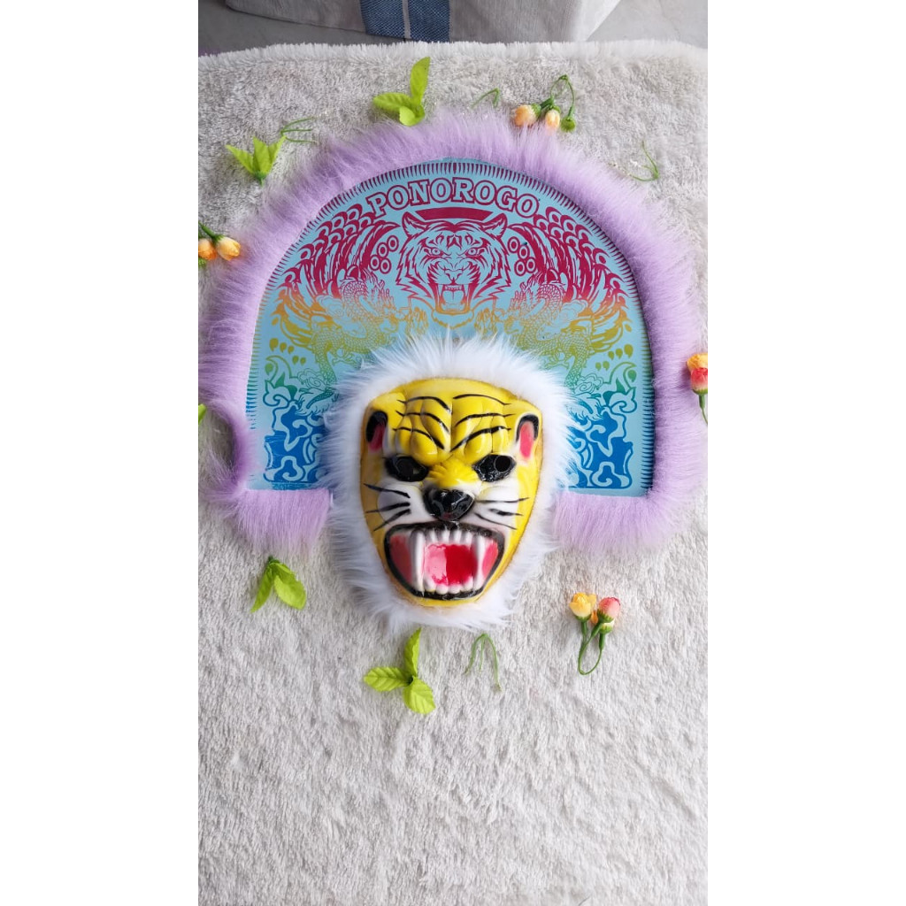 SALE TERBAGUS MAINAN TRADISIONAL TOPENG REOG ANAK / MAINAN TOPENG REOG