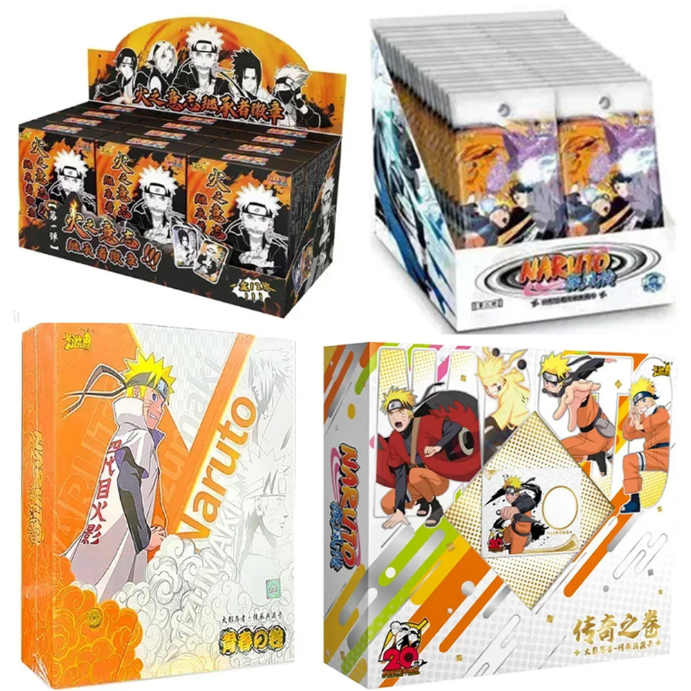 KAYOU Naruto Card Heaven and Earth Scroll Box Youth Gift Box Successor Badge Uzumaki Naruto Shippude
