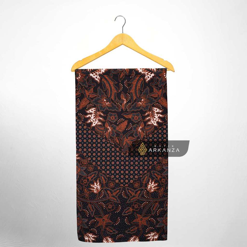 ARKANZA Kain Batik Gumilar Ukuran 2,4 M Katun Halus Berkualitas Elegan Siap Jahit Seragam