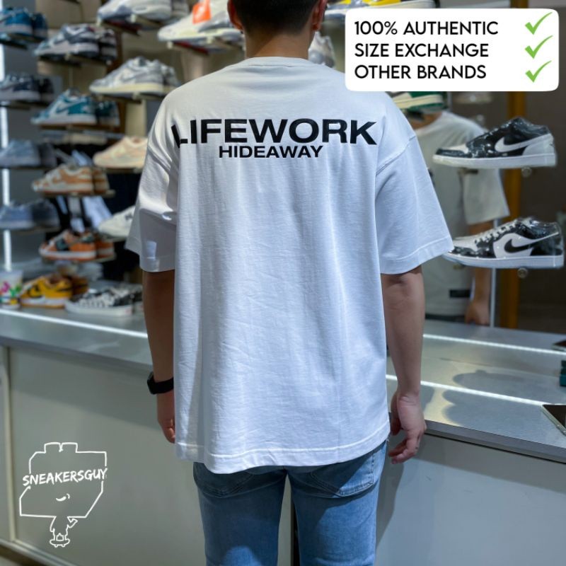 Life Work Korea Supima Radog White Tee Lifework Original