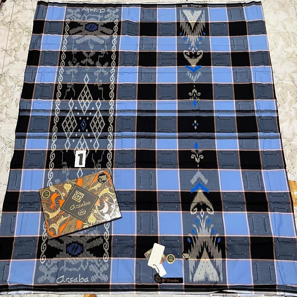 Sarung Arsaba Gold Type Z14 DKJ Terbaru Seperti Motif BHS Excellent Kotak-Kotak Dewasa Produk Behaes
