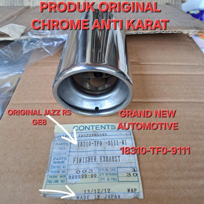 BUNTUT KNALPOT HONDA JAZZ S RS GE8 ORIGINAL HONDA JAPAN BERMUTU