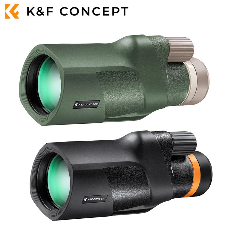 K&F CONCEPT Outdoor Telescope 12*50 BAK4 HD Monocular Travel Monocular Telescope Monocular for Adult