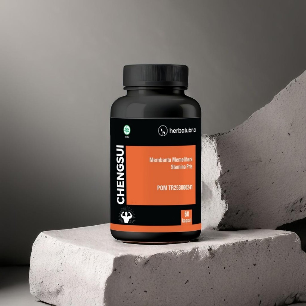 Herbalubna Chengsui Herbal Vitalitas – Suplemen Stamina Pria untuk Aktivitas Padat