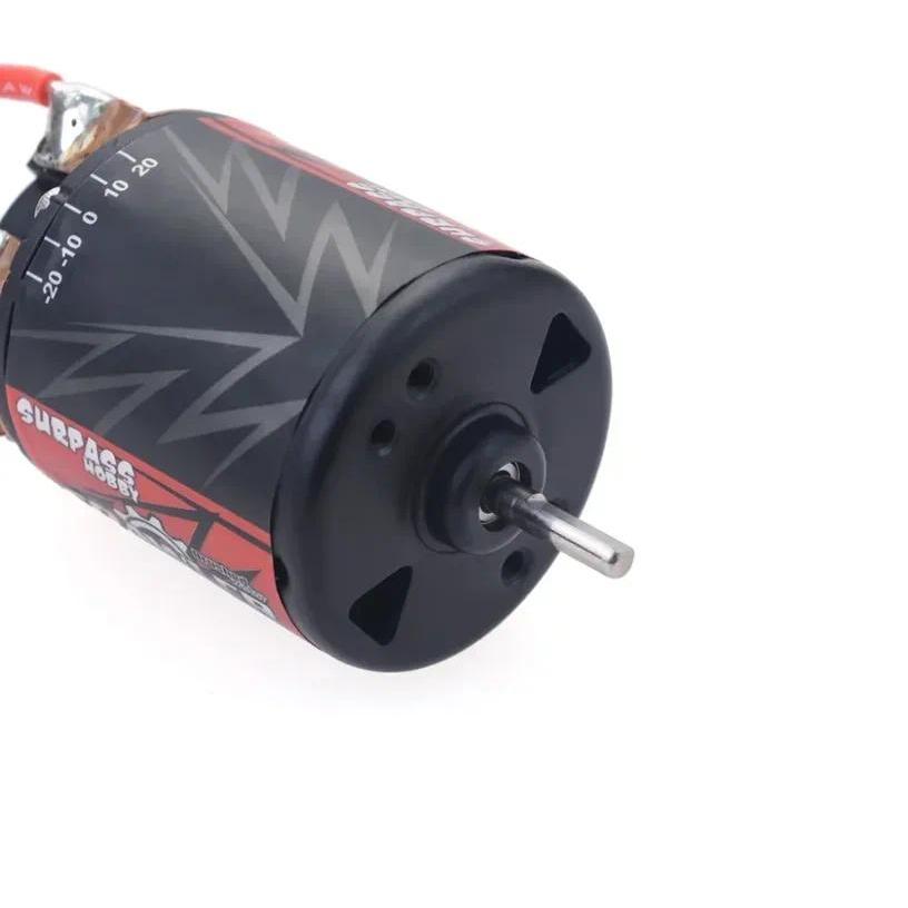 Surpass Hobby 550 5-Slot Multi-Turn Motor with 80A Waterproof ESC - 10T/12T/16T/20T for TRAXXAS TRX4