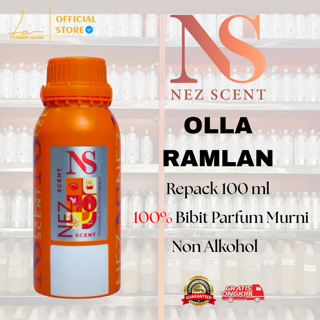 Bibit Parfum Murni Non Alkohol Olla Ramlan by Nez Scent