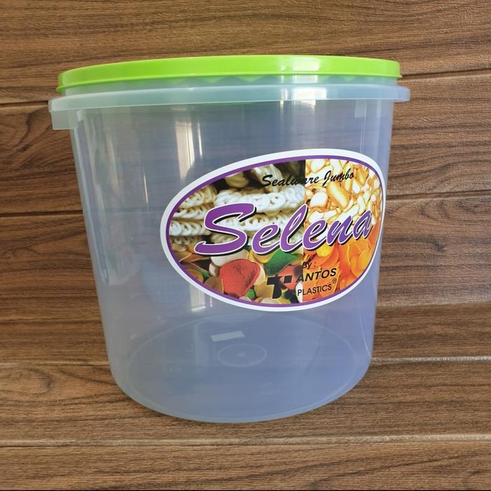 Toples Kerupuk 15 Liter Plastik sealware food grade tantos Selena 7007