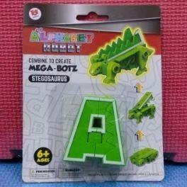 Inflatablestoys - Toy Addict Mainan Edukasi Alphabet Huruf Robot Mega Bots (A-Z) Plastik - I