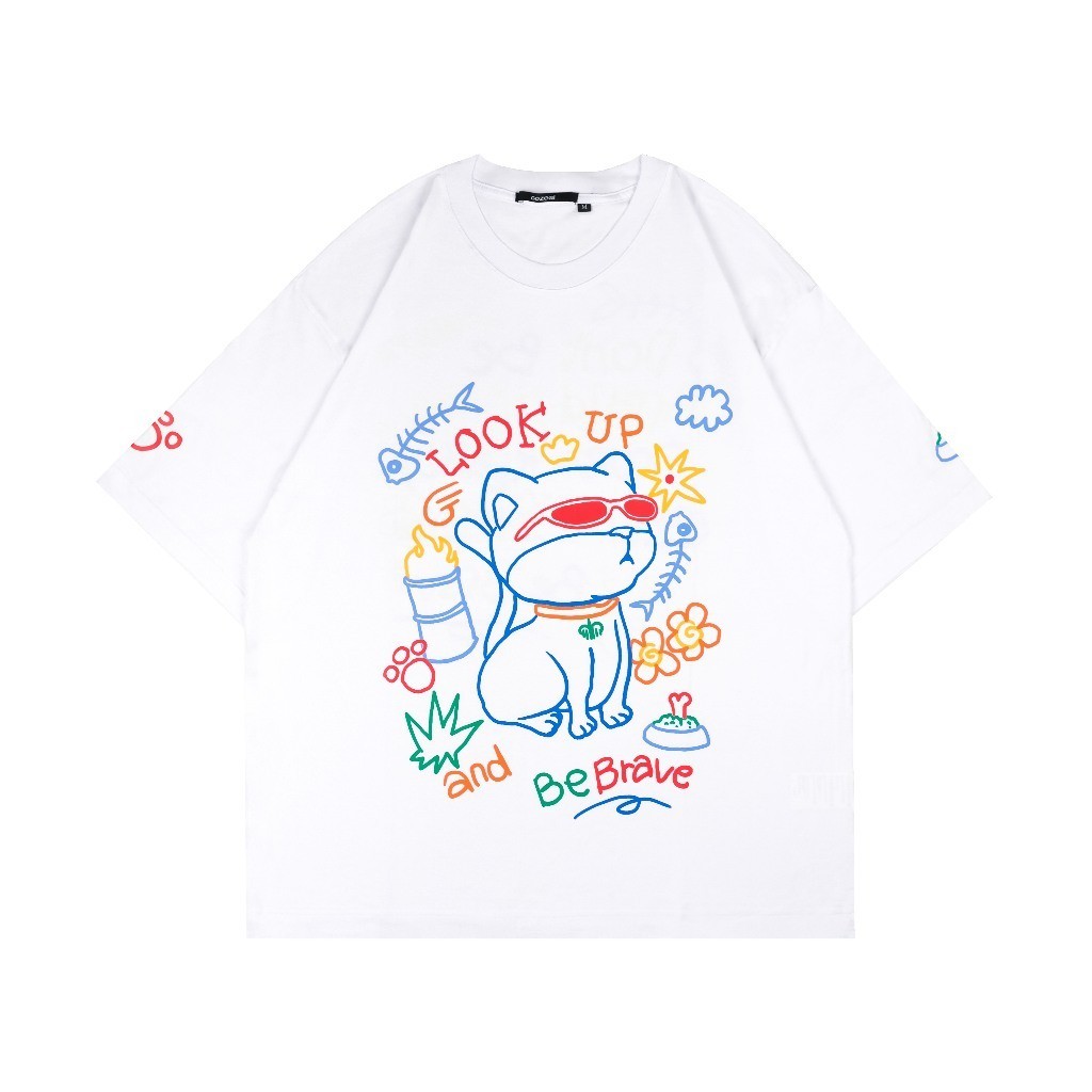 Gozeal | Tees Oversized | Brave Kaos Pria