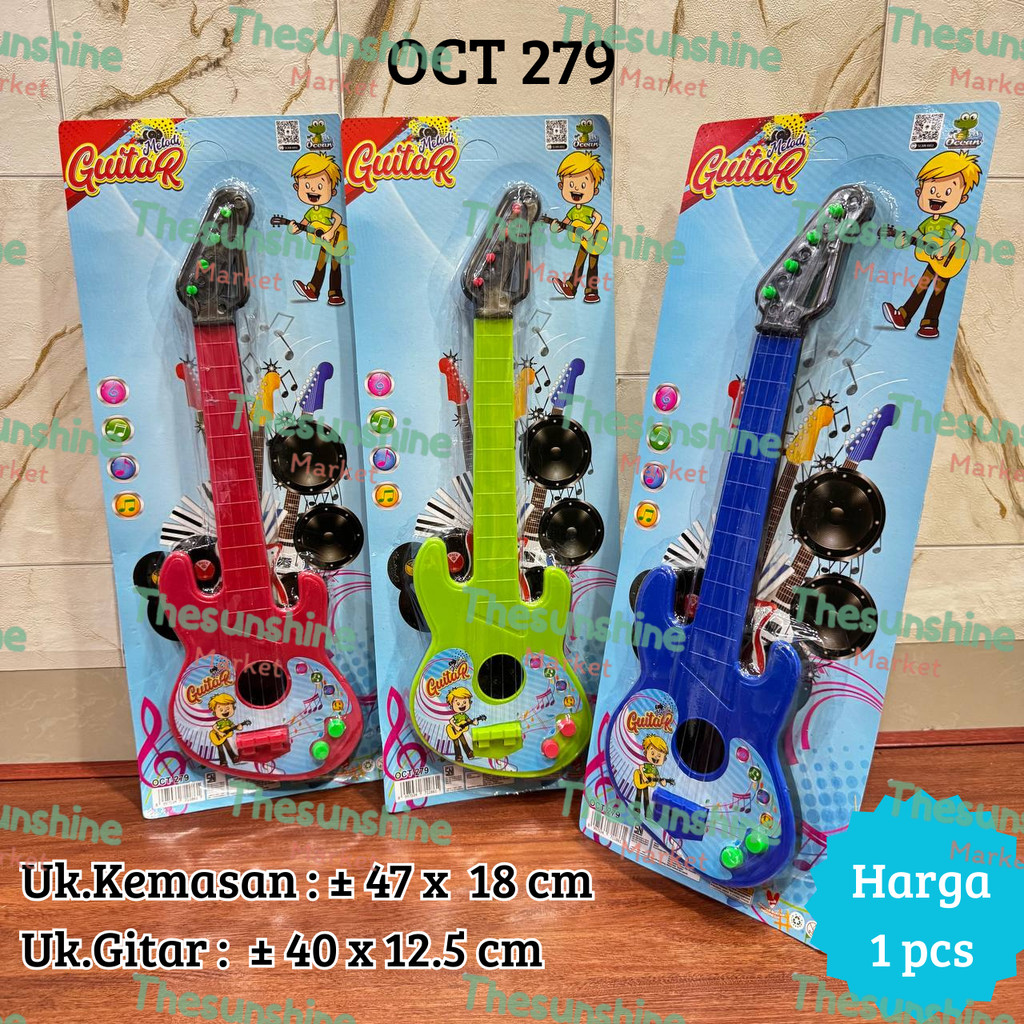 Mainan Anak Gitar / Gitar Plastik Anak | Mainan Guitar Anak Manual Bahan Dari Plastik | Mainan Anak 