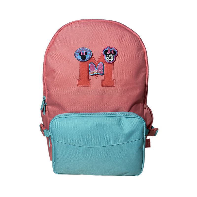 Astec Mickey & Friends Badge Backpack - Pink