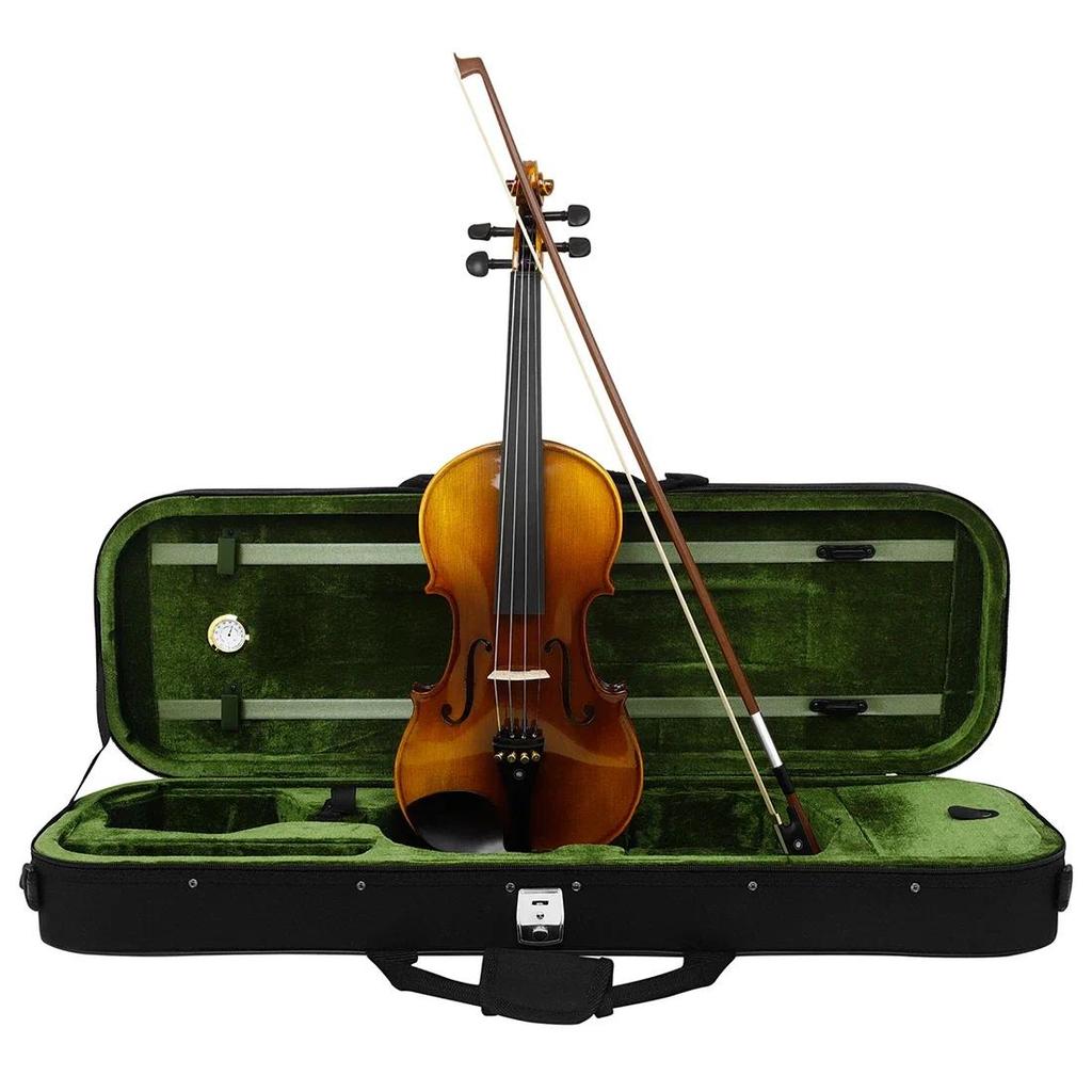 Astonvilla 44 Violin Spruce Panel Maple Back Ebony Fingerboard Violin With Case Bow Tuner Violin Par