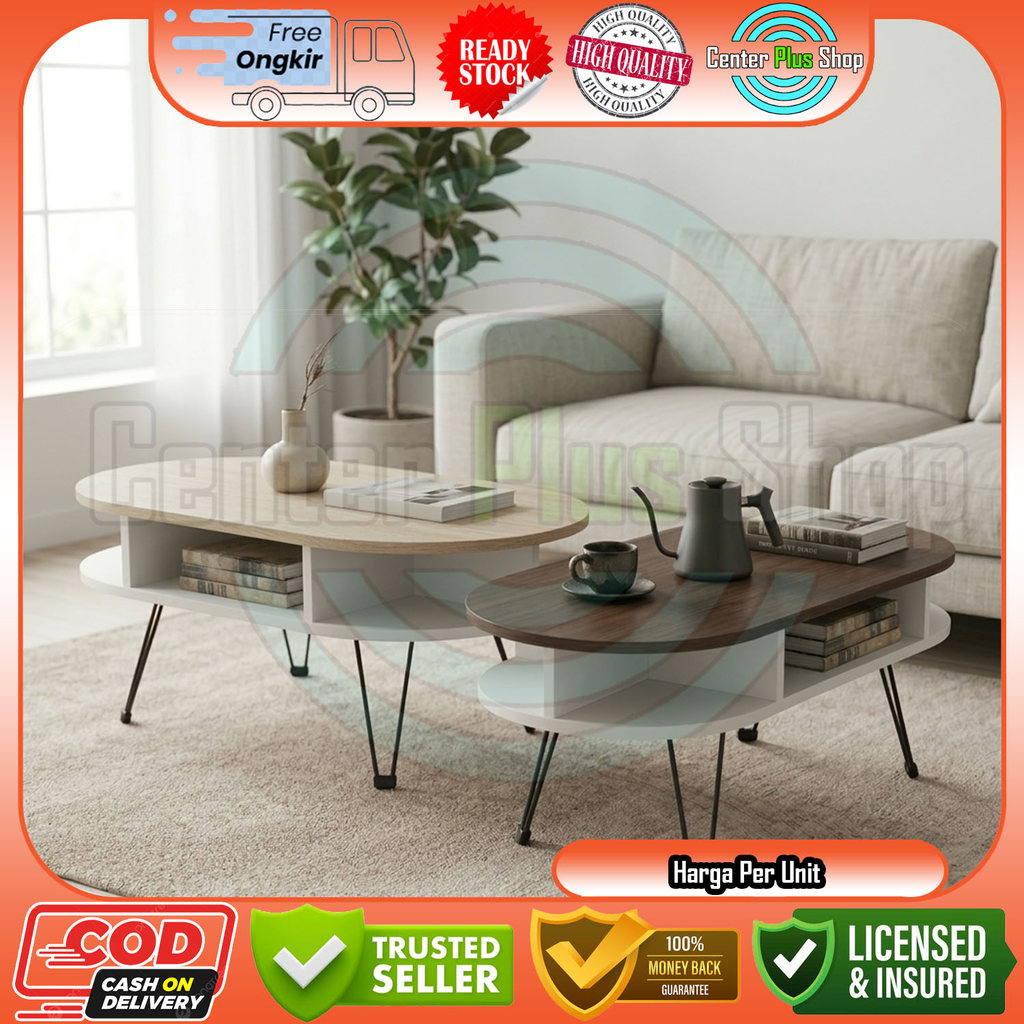 Meja Tamu Kopi Lesehan Persegi Panjang Melody CTM 277 CT 9931 CT 2139 CT 278 SC CO CTS 378 Marmer Mo