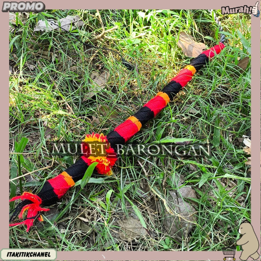 Pecut Gagang Rajut Besar Panjang Suara Keras ITK -50