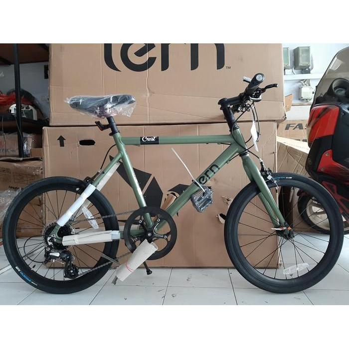 SEPEDA MINIVELO TERN ROJI CREST 2021 GARANSI RESMI - Hijau, 460