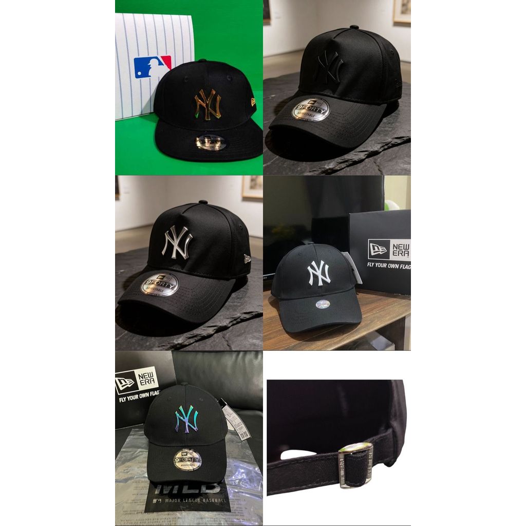 TOPI FREE BOX NEW ERA  LOGO BESI METAL BLACK TOPI FHASION KOREAN KEKINIAN REAL PICT BAHAN KATUN GAYA