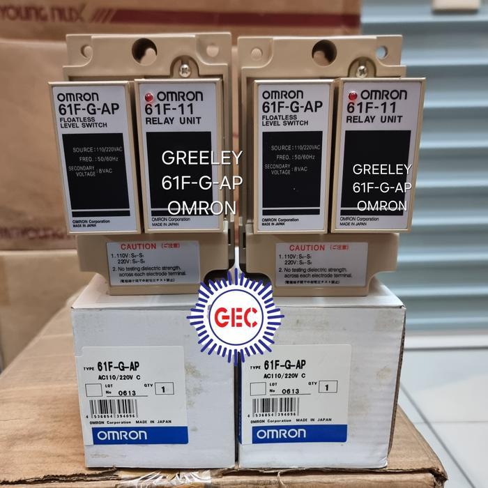 Basic.store3 WLC/WATER LEVEL CONTROL OMRON 61F-G-AP 1TANGKI TERLARIS