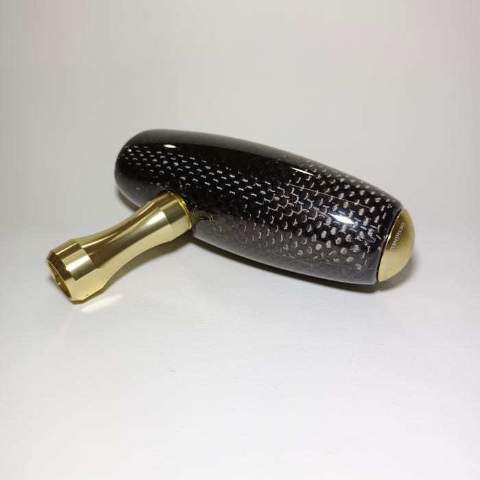 TBar Carbon Knob Team Kamikaze - Knob Reel Pancing - Alat Pancing - Gold