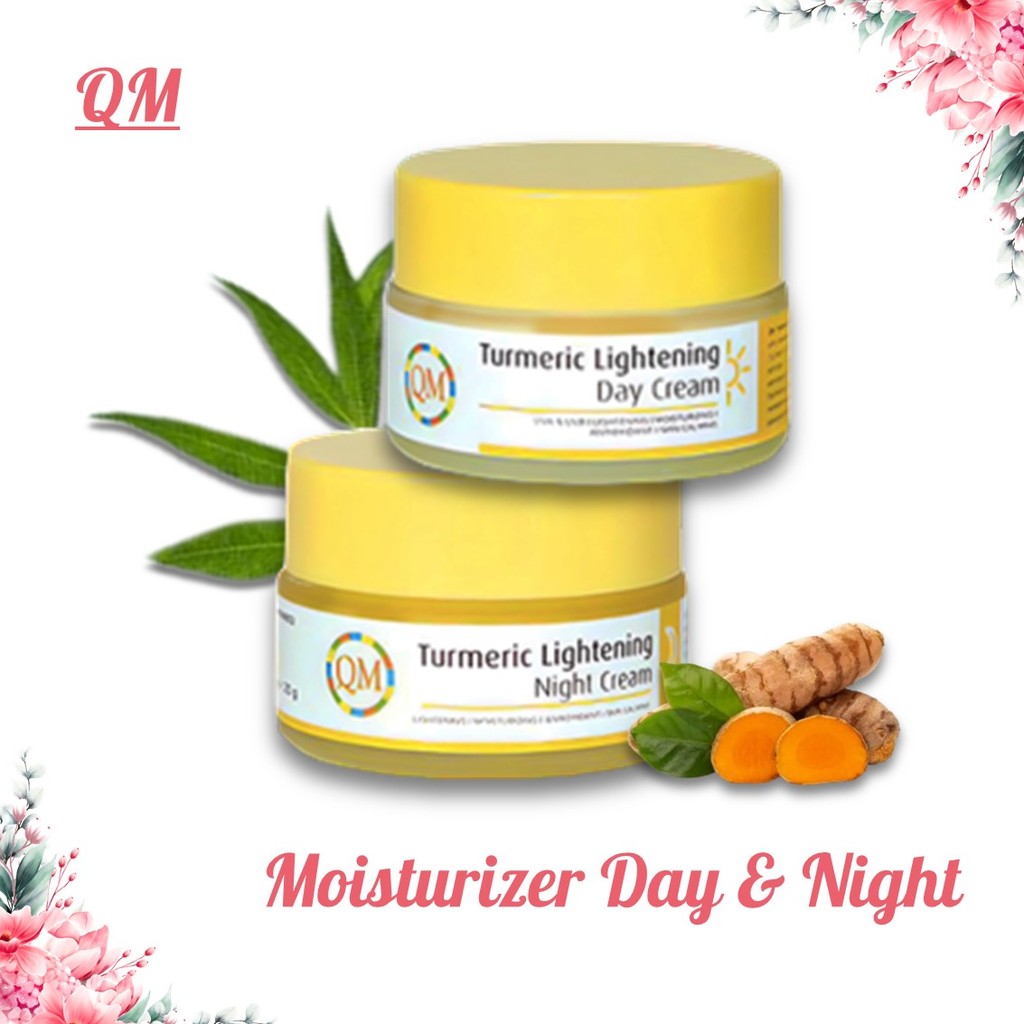 QM Turmeric Lightening Day and Night Cream