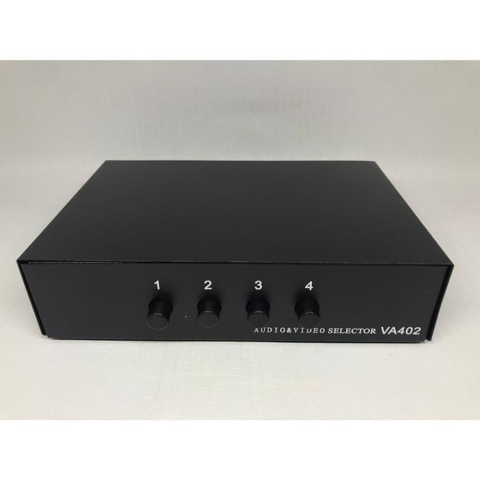 AV Selector 402 Audio Video Switcher - AV Selector 402