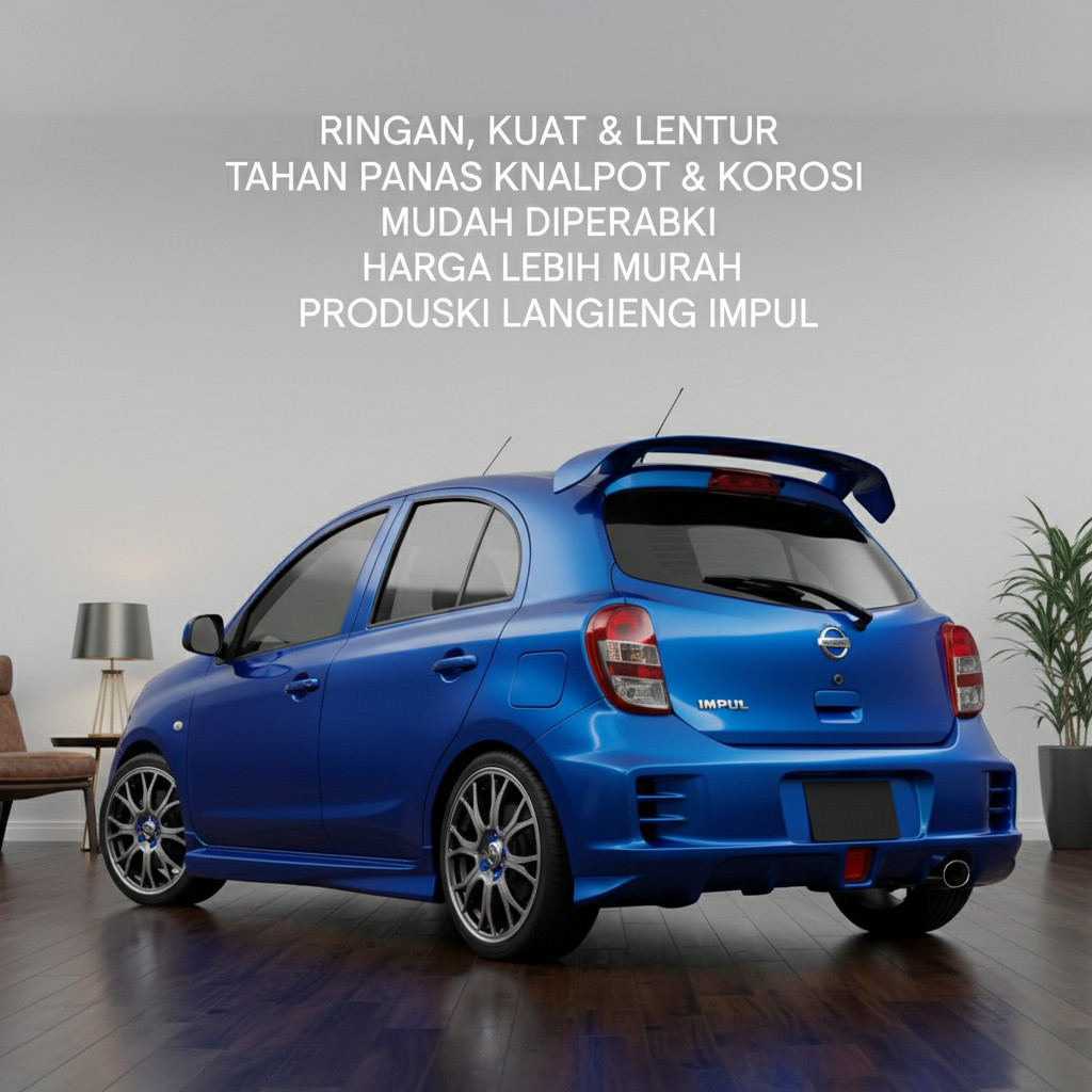 bodikit bodykit nissan march bodikit march 2009-2014