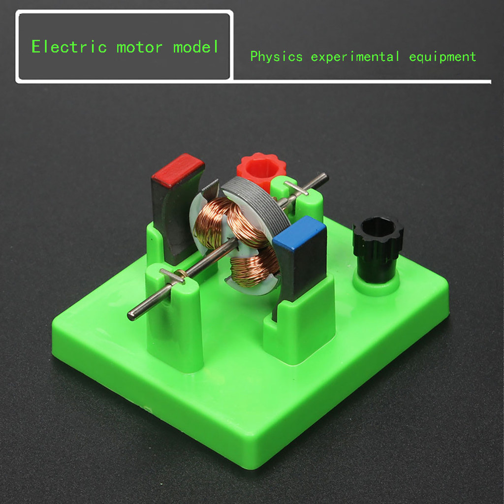 Y DC Electrical Motor Model Physics Experiment Aids ildren Educational Students Toy Sool Physics Sci