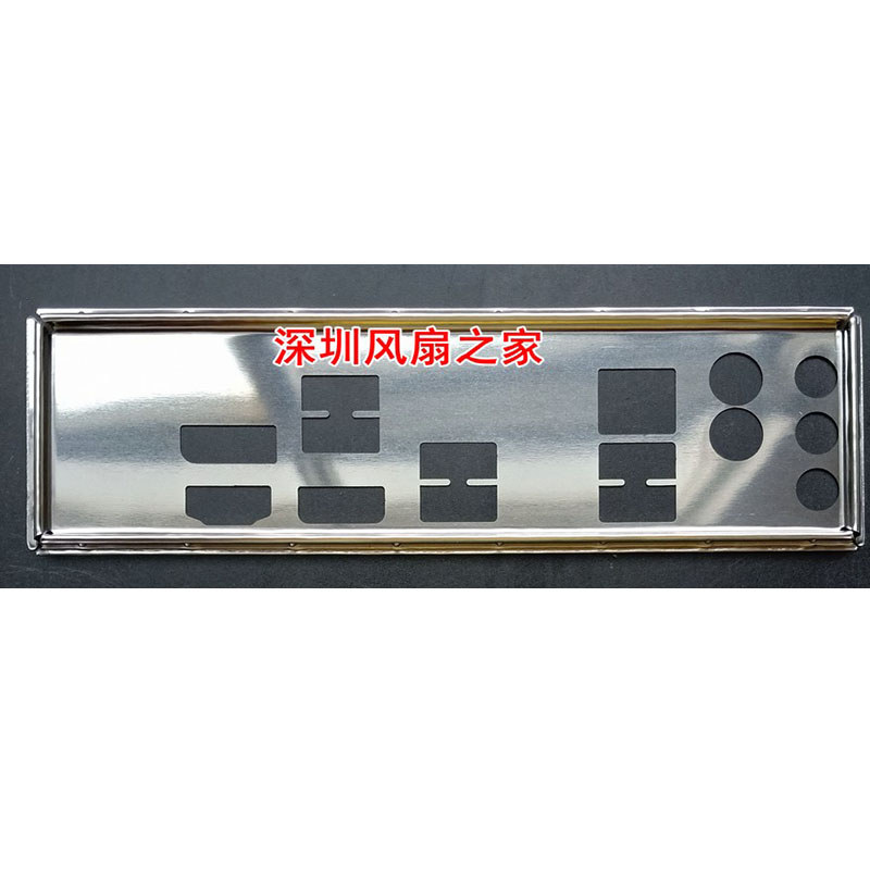 IO I/O Shield Back Plate BackPlate BackPlates Stainless Steel Blende Bracket For GIGABYTE B450I AORU