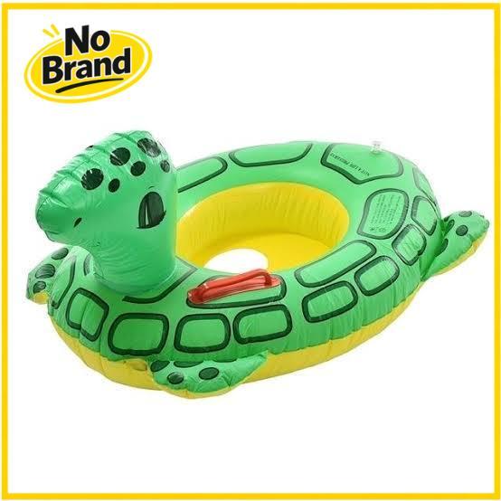 Pelampung Ban Renang Anak Kura-kura Karakter - Ban Renang Labi-Labi Penyu Bulus Turtle - Ring Safety