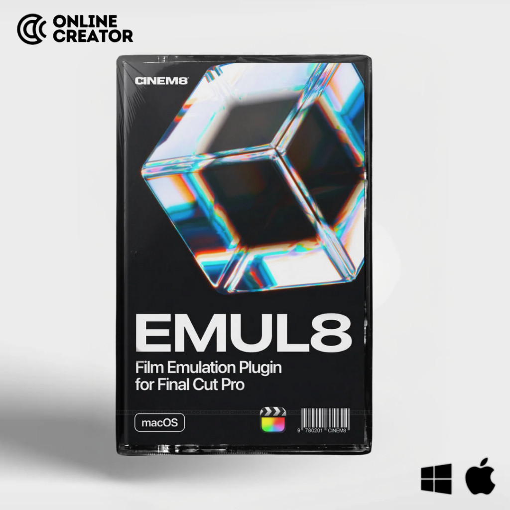 EMUL8 Film Emulation for Final Cut Pro Cinem8 Plugin