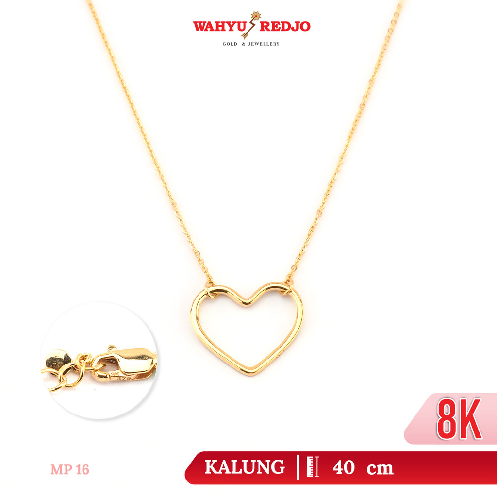 Kalung Emas Love 8K AYU Wahyu Redjo Pameran