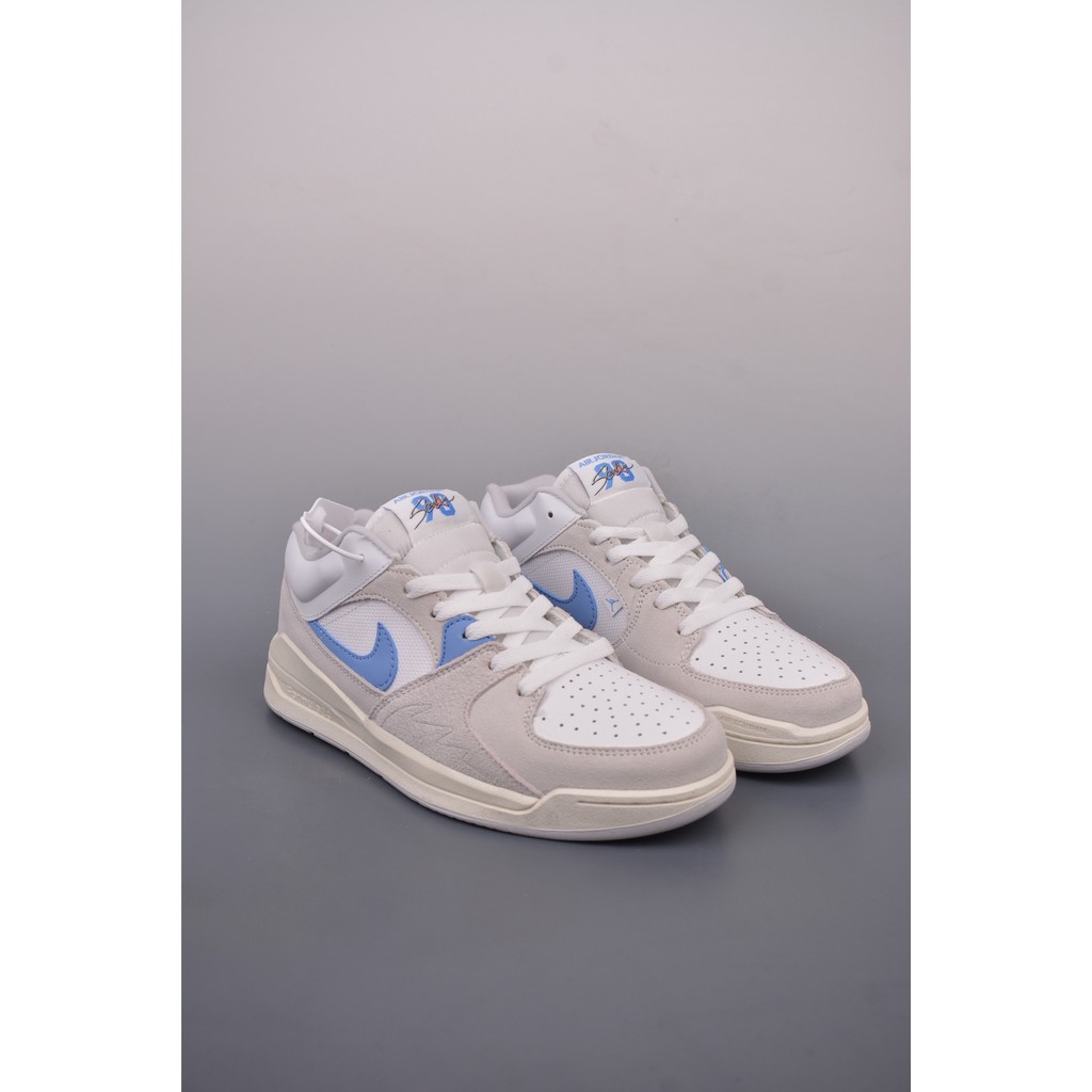 N1K3 A1R Formula 23 AirJordan Stadium 90 Sepatu kets kasual klasik serbaguna dengan atasan rendah